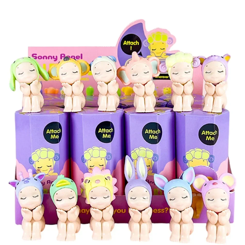 Color: Gold - Mini Figures Ornaments Dolls Fans Children Christmas Birthday Gift Anime S Angel Cute Dreaming Sitting posture Series Blind Box