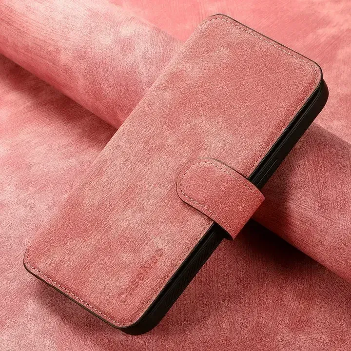 Color: Pink, Material: ABS - For Poco F8 Ultra F7 X7 X6 M6 M7 Pro 5G Luxury Case RFID Leather 2IN1 Detachable Book Funda Xiaomi Poco F6 X5 X 6 F 8 Flip Cover