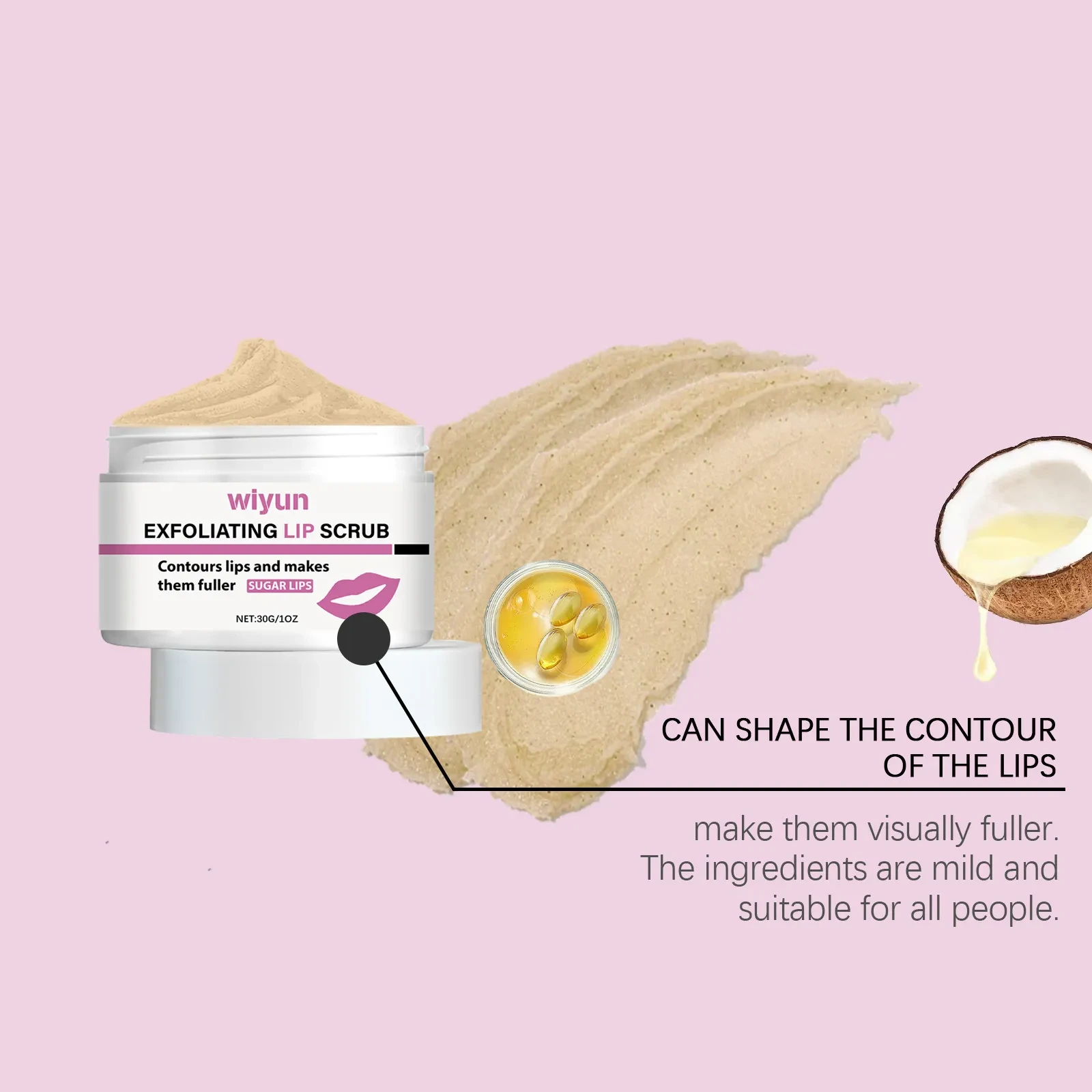 Lips Mild Exfoliating Moisturizing Care