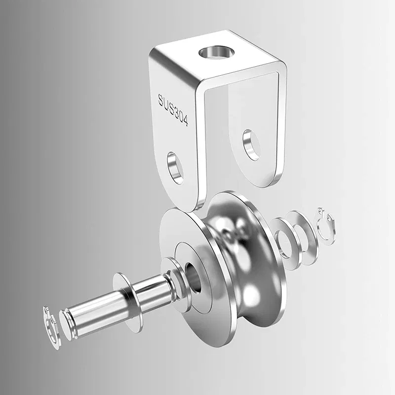 Ships From: CHINA, Type: Double-Wheel - Wheel Pulley 304 Stainless Steel Heavy Duty Track Wheel Rigid Caster Sliding Gate Roller Wheel Detachable Duplex Bearing