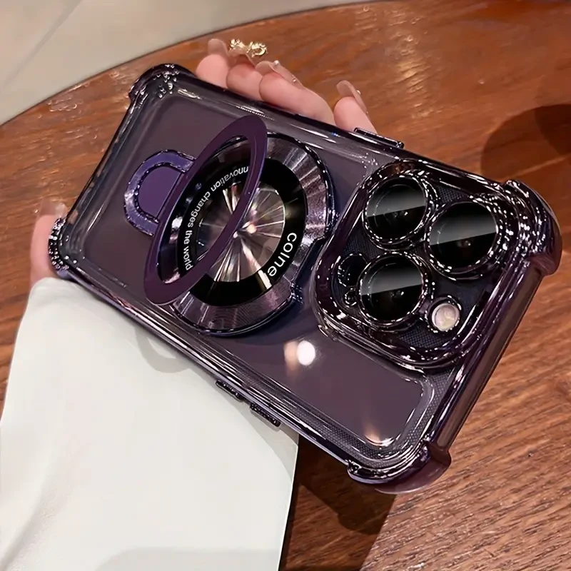 Vibrant Graphic Magnetic Phone Case for iPhone 13/14/15 Pro Max