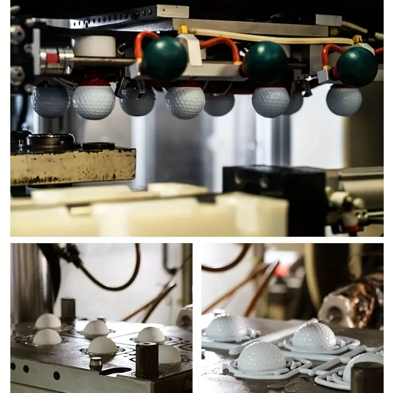 5pcs White Three-Layer Golf Balls  44g, Hardness 80, Game-Ready Golf Accessories