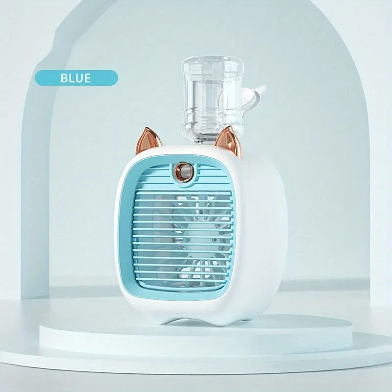 Portable Mini Spray Fan - 3-Speed USB-C