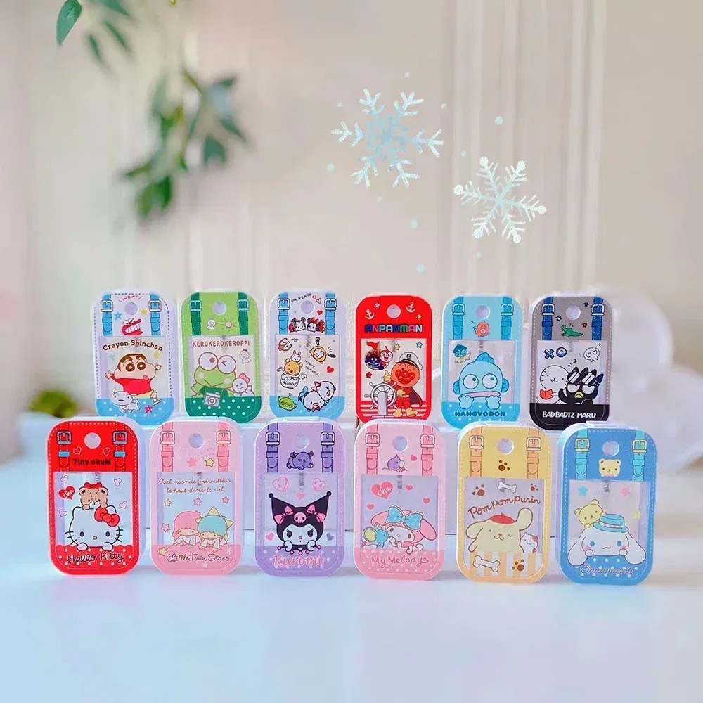 Color: Red - Hello Kitty Bottle Travel Perfume Refillable Sanrio Melody Alcohol Kawaii Kuromi Cinnamoroll Gifts Boys Kids Girls Childrens