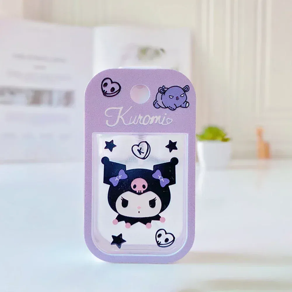 Color: Red - Hello Kitty Bottle Travel Perfume Refillable Sanrio Melody Alcohol  Kawaii Kuromi Cinnamoroll  Gifts Boys Kids Girls Childrens
