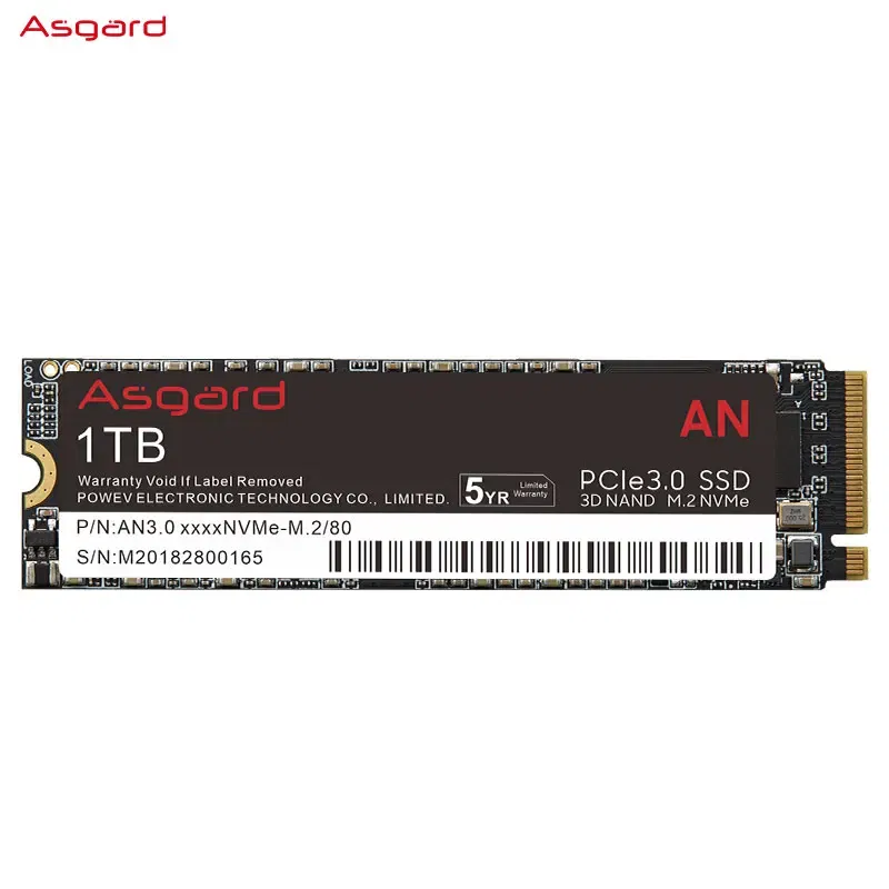 SSD Capacity: 480GB - Asgard  M.2 SSD M2 512gb PCIe NVME 512GB 1TB 2TB Solid State Drive 2280 Internal Hard Disk for Laptop  Cache