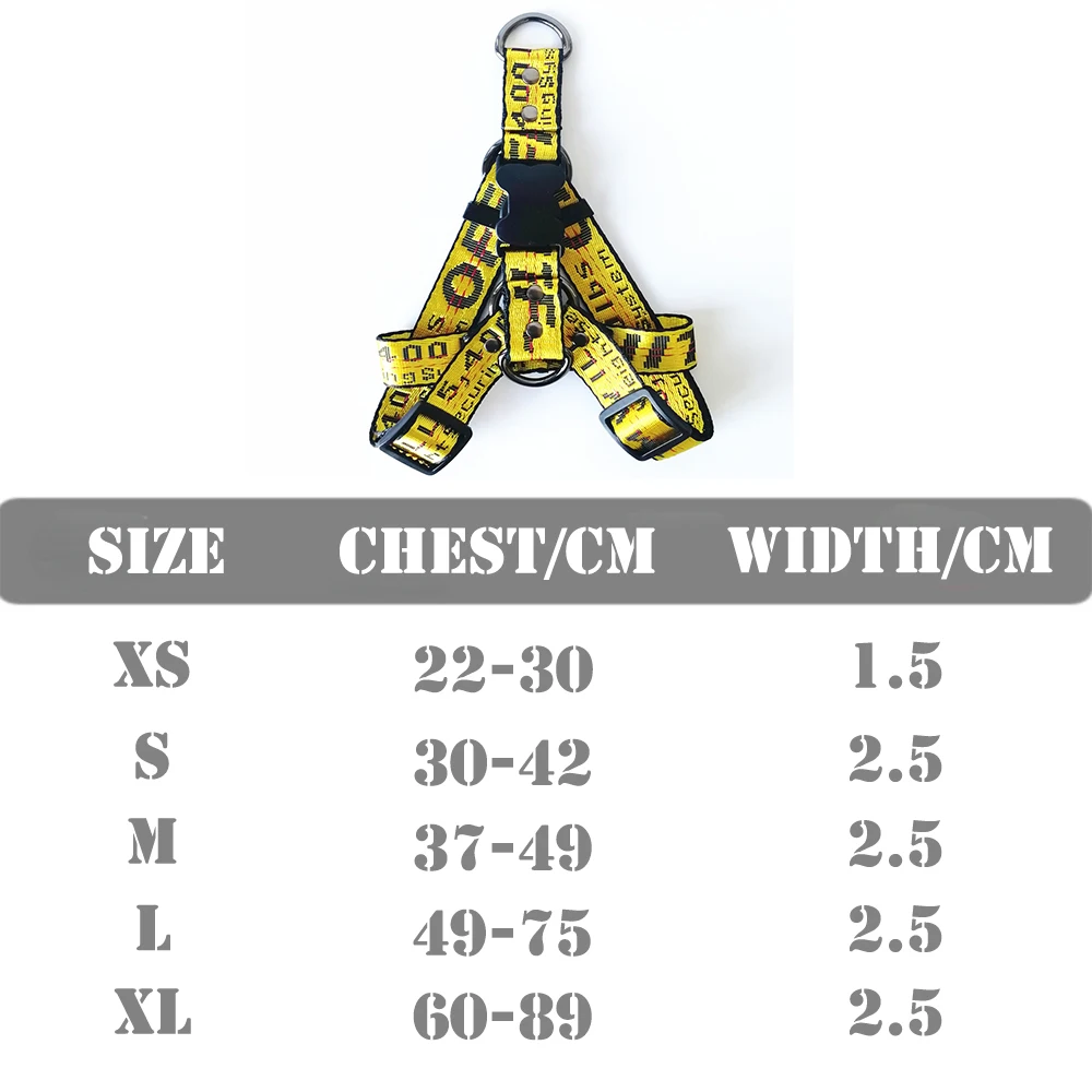 Color: GRAY, Size: XL - Fashion Dog Collar Leash Set Gold Chain Nylon Pets Dog Collar Leash Long Rope Lettered Collar Perro Collar For Pitbull Puppy Dog