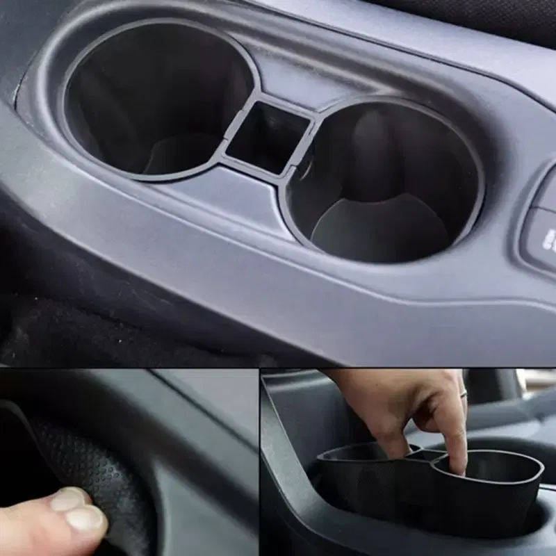 Center Control Water Cup Frame Pad For Toyota Corolla Cross 2020 2021 2022 2023 Interior Car Water Cup storage box