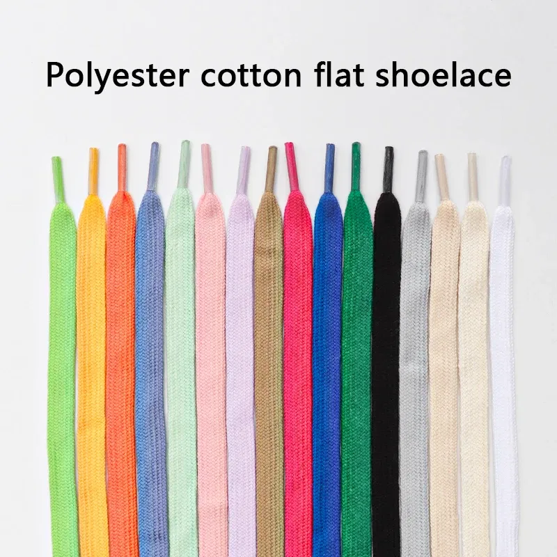 Color: GRAY, Ships From: CHINA, Length: 80cm - 1 Pair Flat Shoelaces for Sneakers Rugged Wear-resistant Classic Canvas Sports Shoe Laces Women Men Shoelace Solid Double Cotton