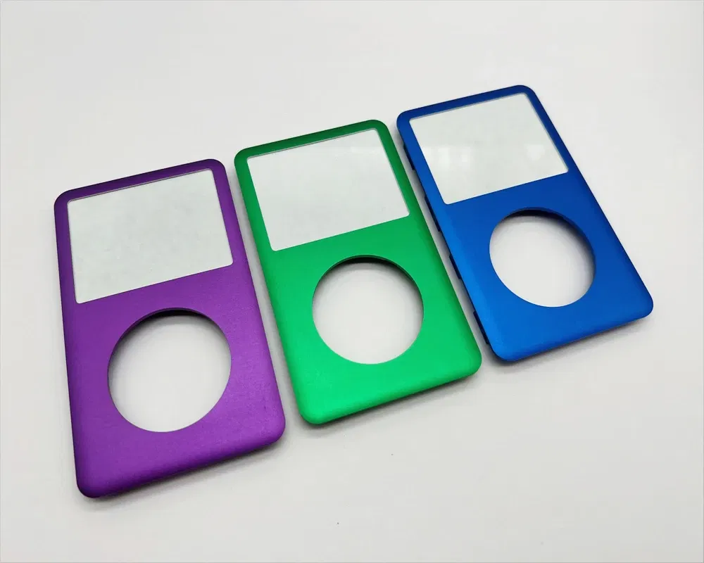 Color: Black - Colorful Front Faceplate Housing Case Cover Click Wheel Center Button Various Combinations for iPod 6th Classic 80GB 120GB 160GB