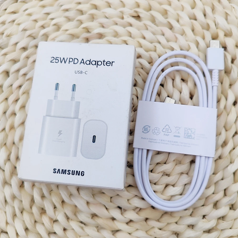 Plug Type: IL - Samsung W25 Flip 5G 25W Super Fast Charger PD Usb Type C Adapter Cargador For SAMSUNG Galaxy S25 S24 Ultra Plus S23 FE A05S M54