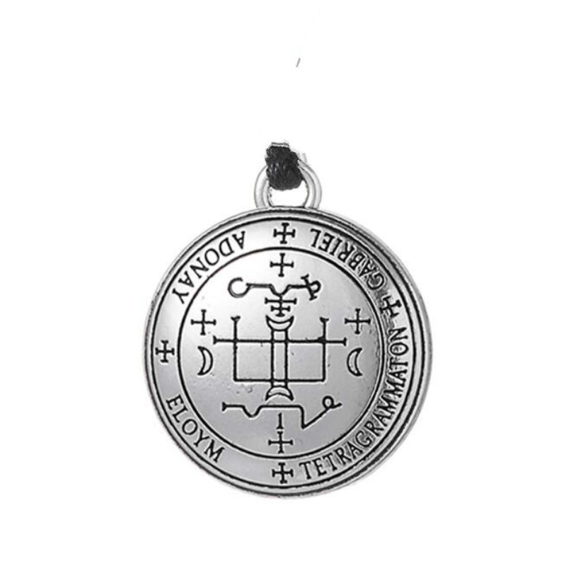 Metal color: Pure Gold Color - Dawapara DIY Pendants for Necklace Archangel Michael Raphael Uriel Gabrie Talisman Angel Men Pendant&Necklace Women