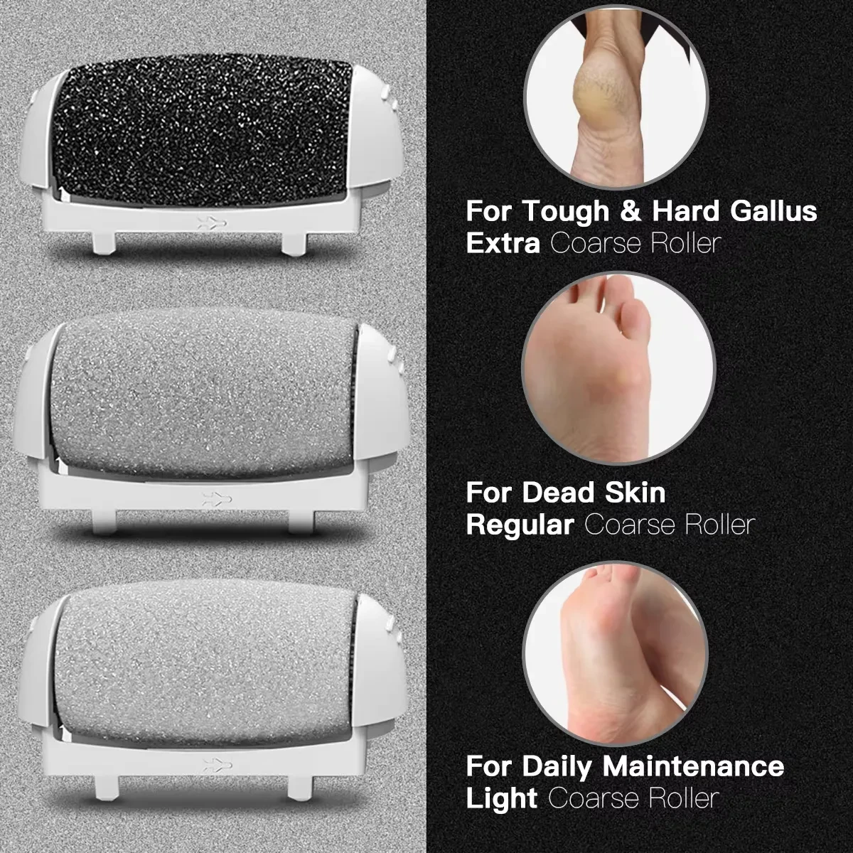 Professional Electric Pedicure Foot File Callus Remover