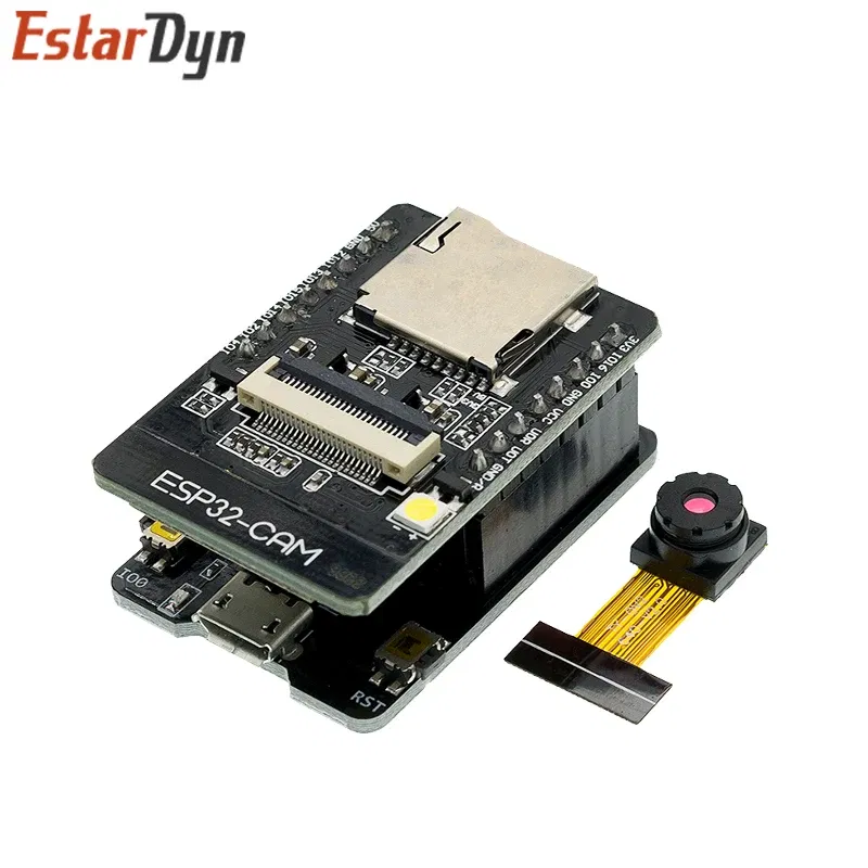 Color: Green Jade - ESP32-CAM ESP32-CAM-MB MICRO USB ESP32 Serial to WiFi ESP32 CAM Development Board CH340 CH340G 5V Bluetooth+OV2640 Camera