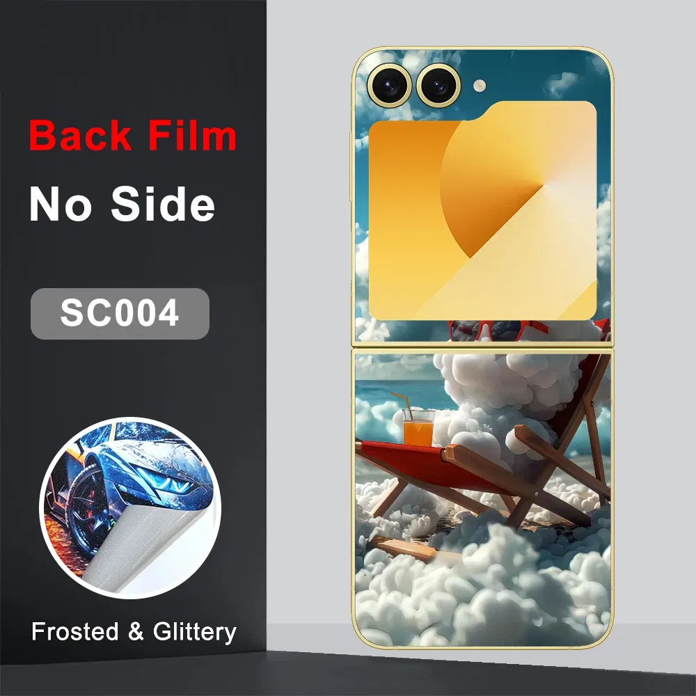 Color: Khaki, Bundle: Bundle 21 - CASEKiTTY Skin For Galaxy Z Flip 5 Back Film Samsung Z Flip 6 Sticker Flip 4 3 Protective Decal Wrap Back Cover Screen Protector