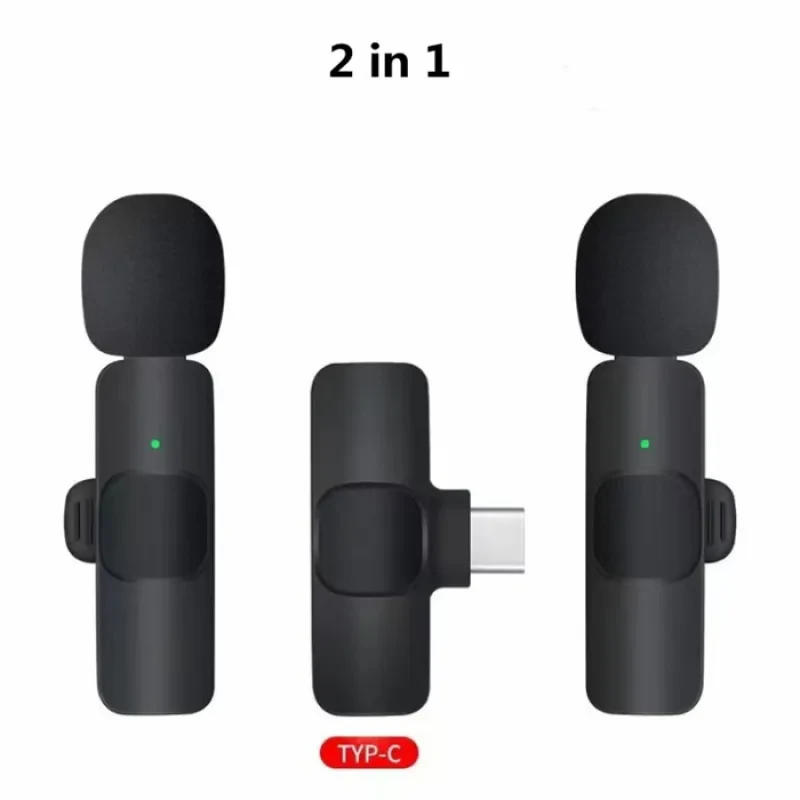 Lavalier Mini Wireless Microphone Set