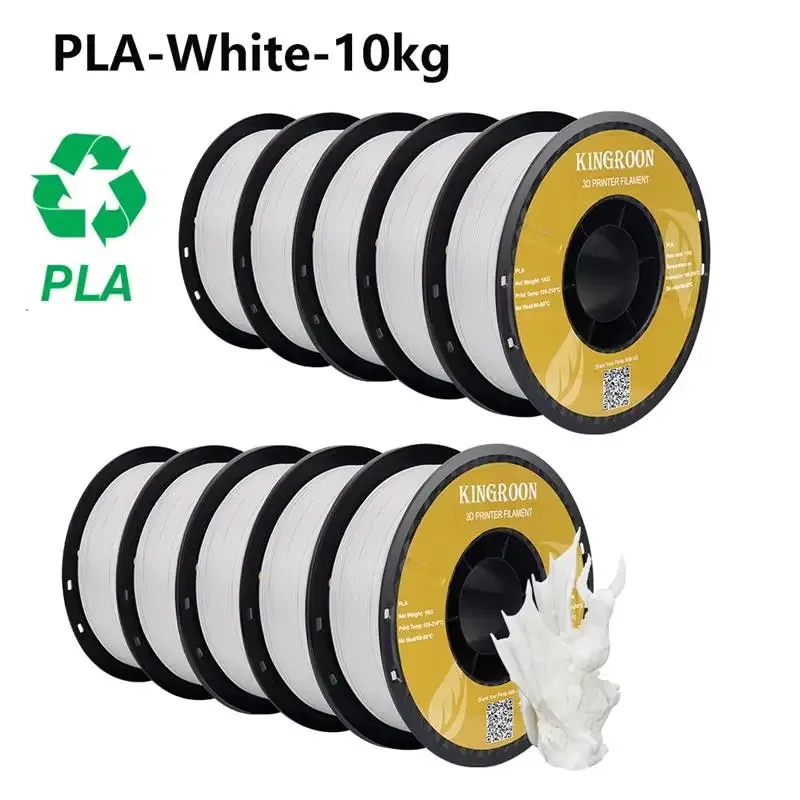 Color: Tran-Orange, Ships From: CHINA - Top 3D Printer 10KG PLA PETG ABS Filament 3D Printing Plastic Material 1.75mm 100% No Bubble Spool
