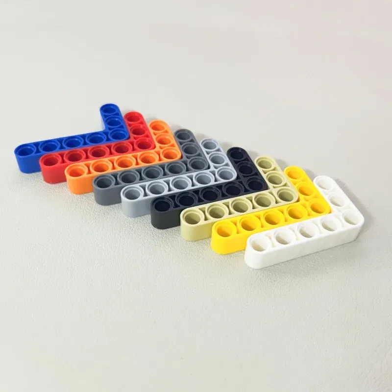 Color: Red - 32526 Modified Bent Thick L-Shape 3 x 5 Bricks Toys For MOC Buildings? Blocks High-tech Compatible Mechanical