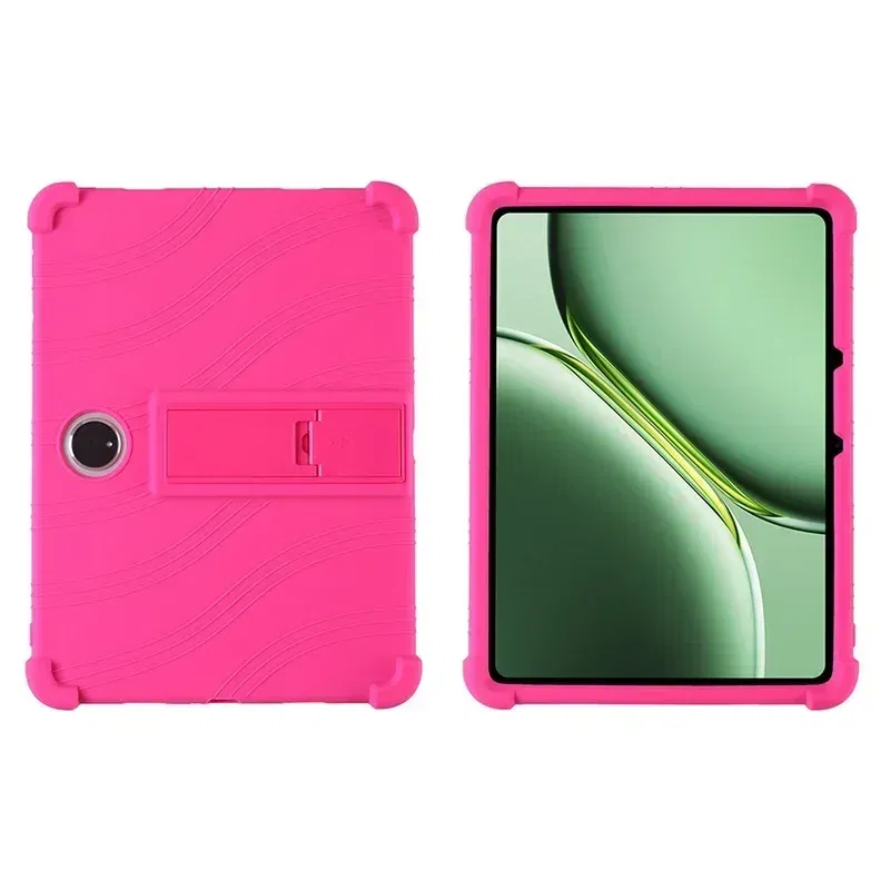 Color: WHITE, Size: eleven - Case for TCL Tab 11 Gen 2 Android 14 Tablet 11"  9465X Tablet PC Soft Silicone Shockproof Cover with Rear Kickstand