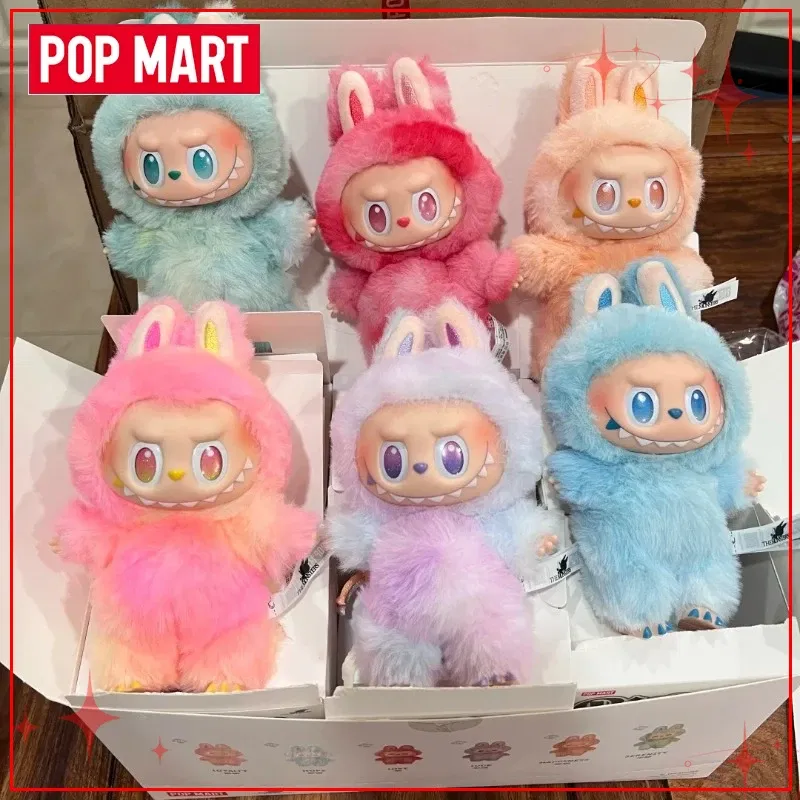 Color: black - POP MART Labubu THE MONSTERS Big Into Energy Series Blind Box Vinyl Plush Dolls Pendant Action Figure Collection Birthday Gifts