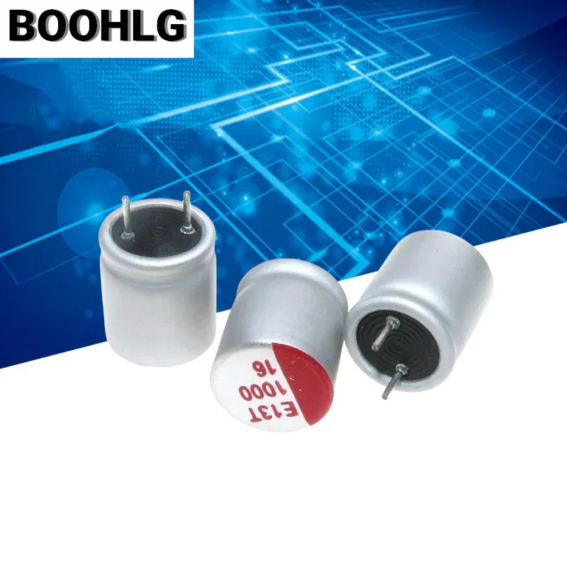 Capacitance: 2.2pF - 10PCS 100UF 270UF 330UF 470UF 560UF 680UF 820UF 1000UF 1200UF 2.5V 4V 6.3V 10V 16V New Motherboard Graphics Card Solid Capacitor
