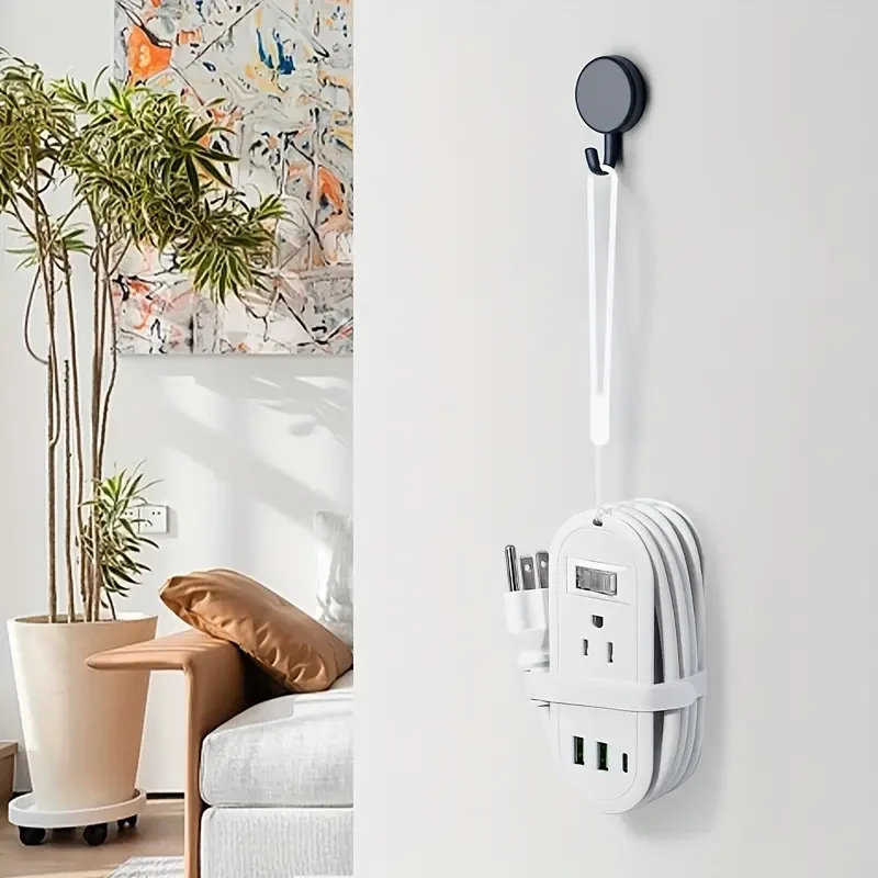 Travel Power Strip with USB Outlets