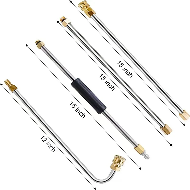 High-pressure Washing Machine Water Gun 7-piece Combination Accessories