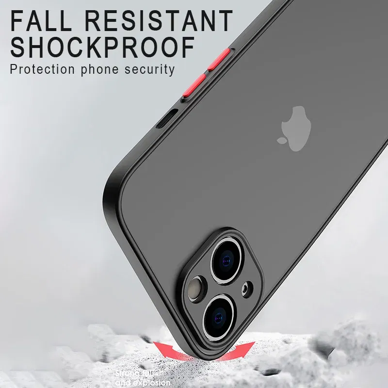 Material: NEOPRENE, Color: Sky blue - Matte Phone Case for IPhone 13 12 11 14 Pro Max Mini Luxury Soft Silicone Shockproof Case for IPhone X XS Max XR 15 7 8 Plus SE