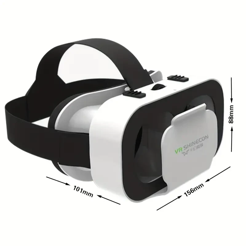 VR Glasses, 3D Stereo Cinema, Virtual Reality, Panorama, Immersive, 3DVR, Smartphone BOX