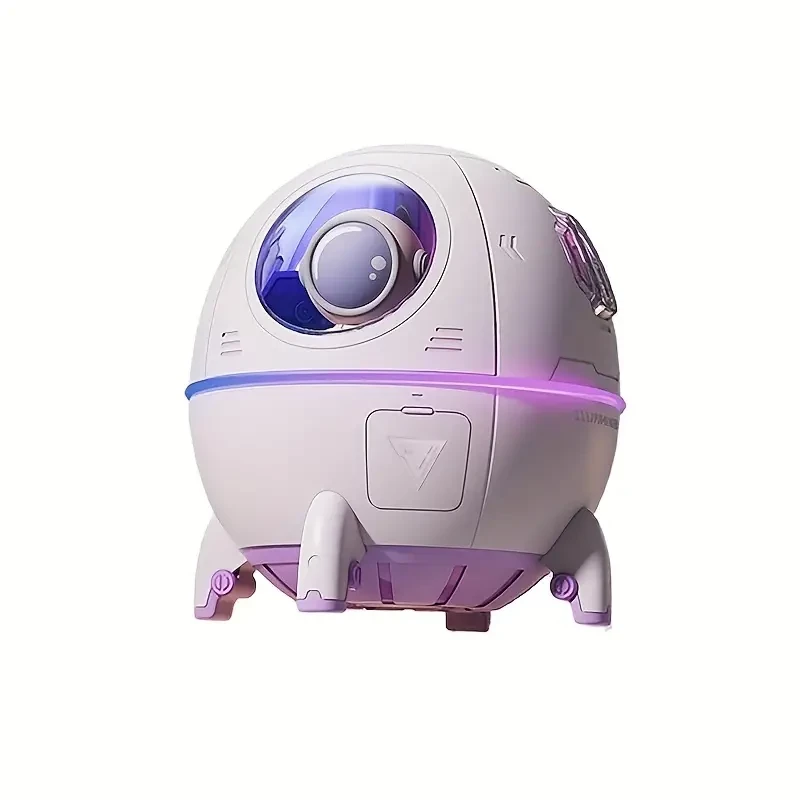 Rechargeable Space Capsule Air Humidifier - USB Cool Mist Diffuser