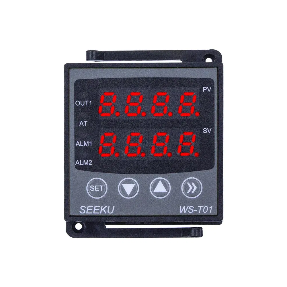 Size: Option 5 - RS485 MODBUS 6 alarm pattern controller T01 PT100 K type thermal couple 4-20mA 0-10V input 220VAC/24VDC Digital pid temperature