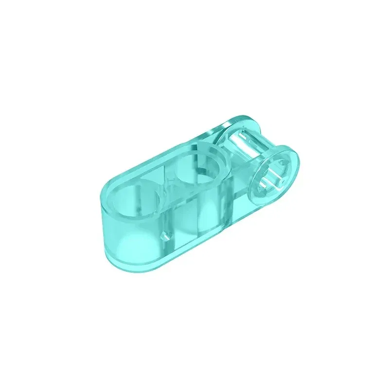 Color: Dark Khaki - Gobricks GDS-936 Technical, Axle and Pin Connector Perpendicular 3L with 2 Pin Holes compatible with lego 42003 Educational