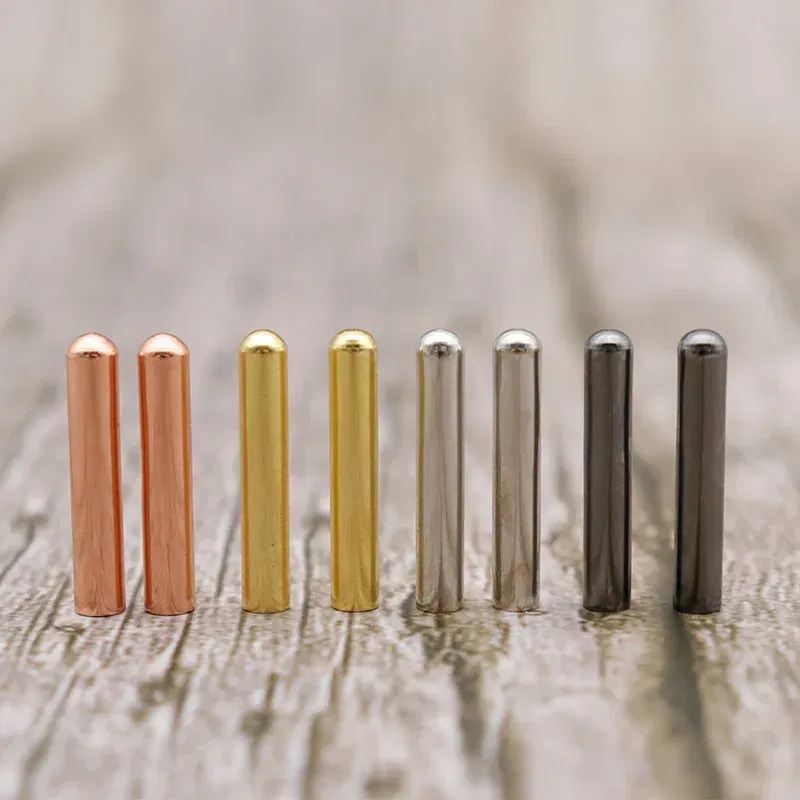 Color: Silver, Ships From: CHINA - Weiou New 4pcs 1 Set of 4x22mm Seamless Metal Shoelaces Tips Head Replacement Repair Aglets DIY Sneaker Kits Silver Gold Black