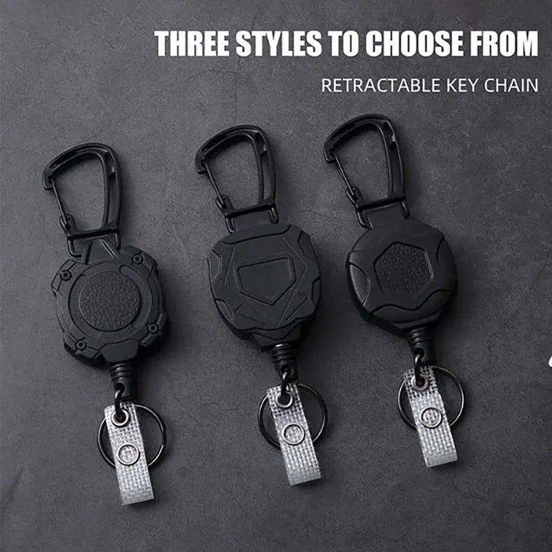 Color: Yellow - ID Card Holder Bus Card Cover Case Badge Reel Clip Badge Clip Heavy Duty Badge Clip Retractable Badge Holder ID Badge Holder