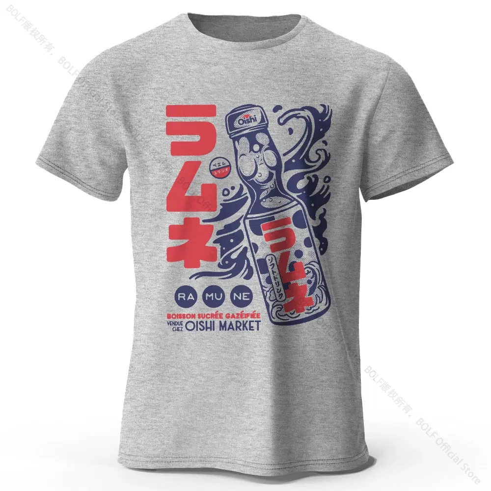 Color: GRAY, Size: L - Men's Anime Character Printed 100% Cotton T-Shirt, Soft Fabric Round Neck Short Sleeve Tee, Unisex Harajuku
