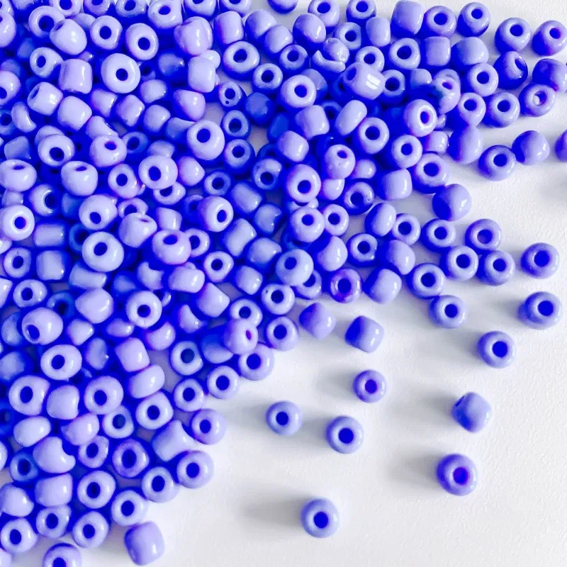 Color: light green, Item Diameter: 4mm - 2mm 3mm 4mm Glass Seed Loose Beads Small Charms DIY Craft Bracelet Beads for Jewelry Making Supplies Necklace Accessories