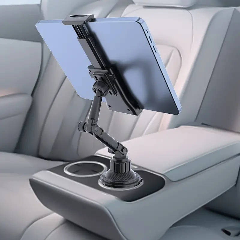 Car Cup Holder Tablet and Phone Mount