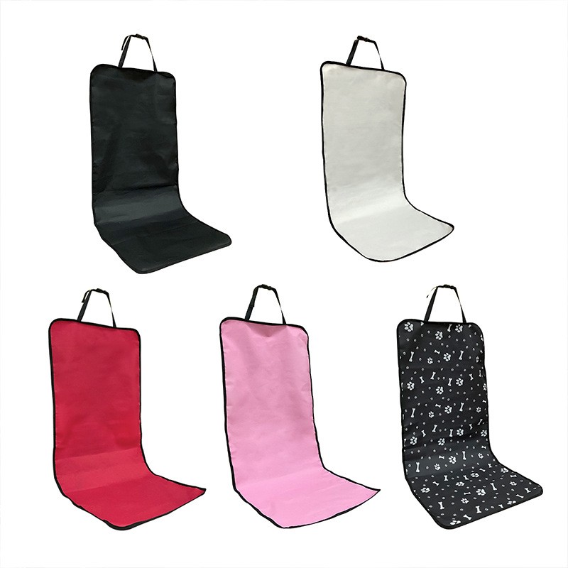 Car Waterproof Oxford Cloth Mat Front Passenger Seat Cover For Pets