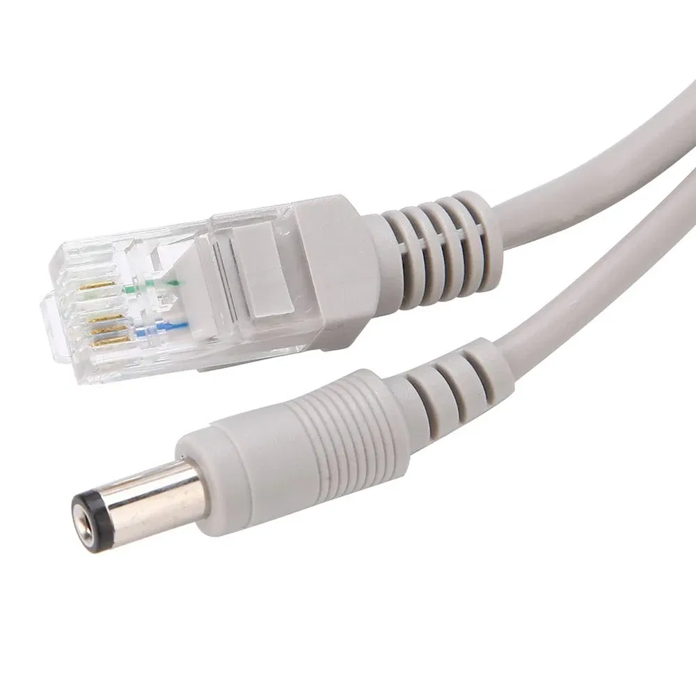 Color: WHITE, Cable Length: 10m - CCTV Cable RJ45 for Video Surveillance Cable Camera Ethernet Network DC Power 2 in 1 Network Extension Lan 5/10/15/20m IP Camera