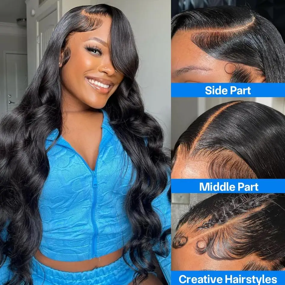 Stretched Length: 20inches, Hair Color: #4, Density: 150%, Ships From: CHINA - Body wave Wigs Glueless Wig Human Hair Ready To Wear 5x5 Lace Frontal Wig 4x4 Brazilian Closure Wig For Women Lace Front Wigs