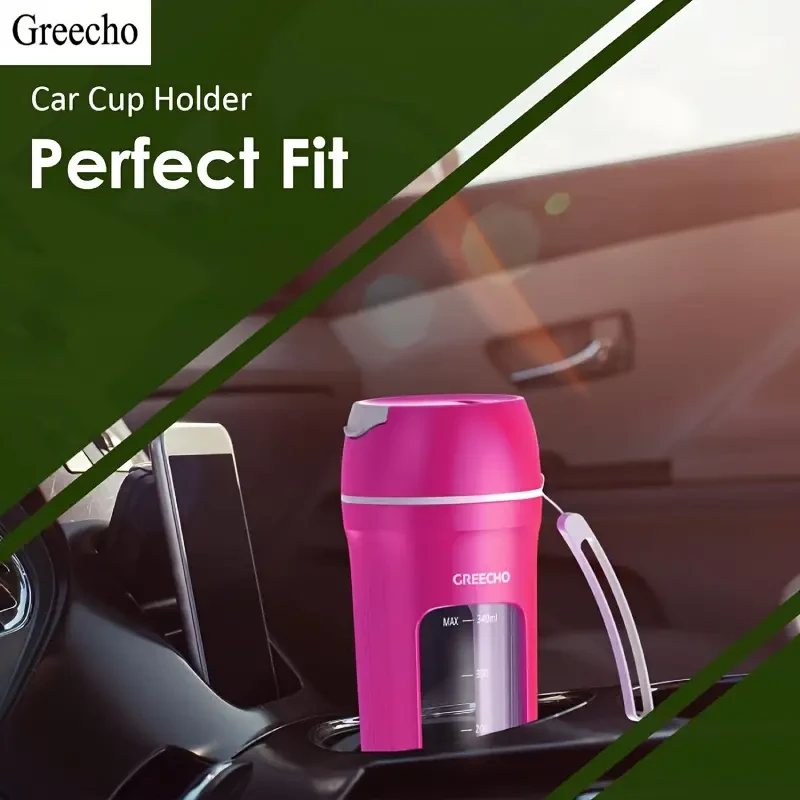 Portable Juice Blender - USB Rechargeable, 12 oz Personal Blender for Shakes and Smoothies