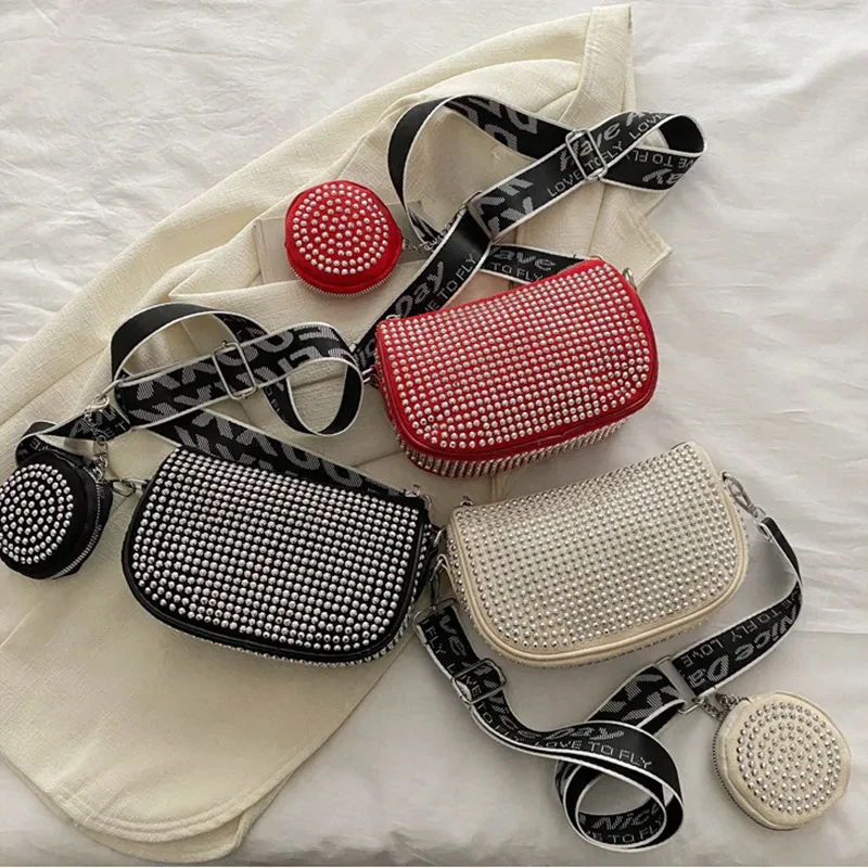 Rhinestone Shoulder Bag