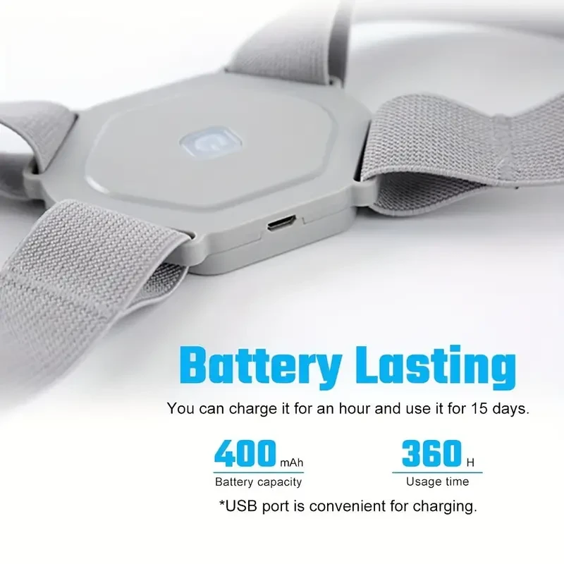 Smart Posture Trainer and Corrector - Upper Back and Clavicle Support
