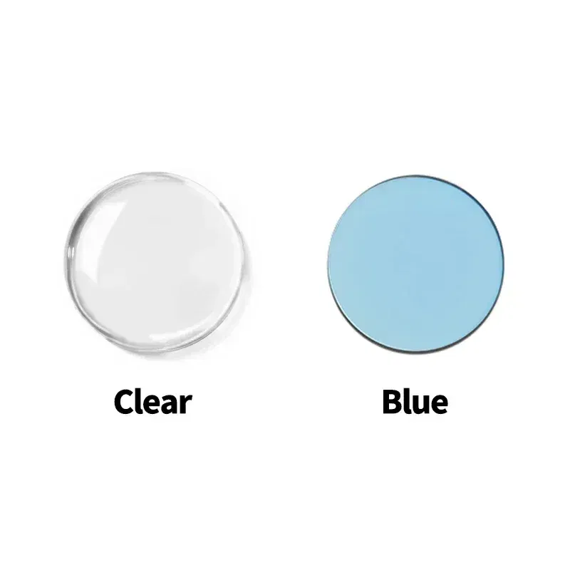 Lenses Color: Blue, Lens Index: 1.67 - Aspheric Prescription Progressive Photochromic Lenses multifunctional Indoor Outdoor Chameleon Gray Brown Astigmatism