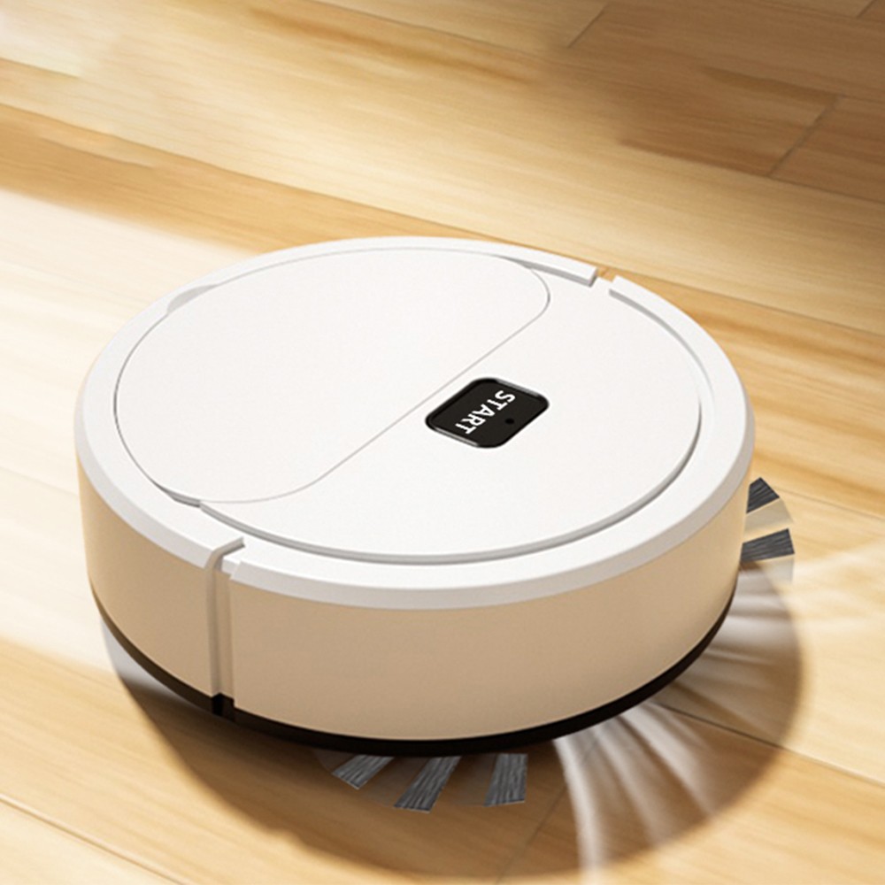 Fully Automatic 3-in-1 Robot Vacuum Cleaner  Sweeping, Vacuuming & Mopping Mini Intelligent Home Floor Cleane