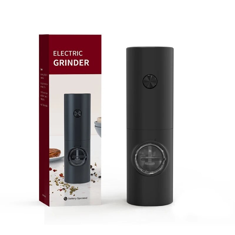 Electric Automatic Pepper and Salt Grinder with LED Light