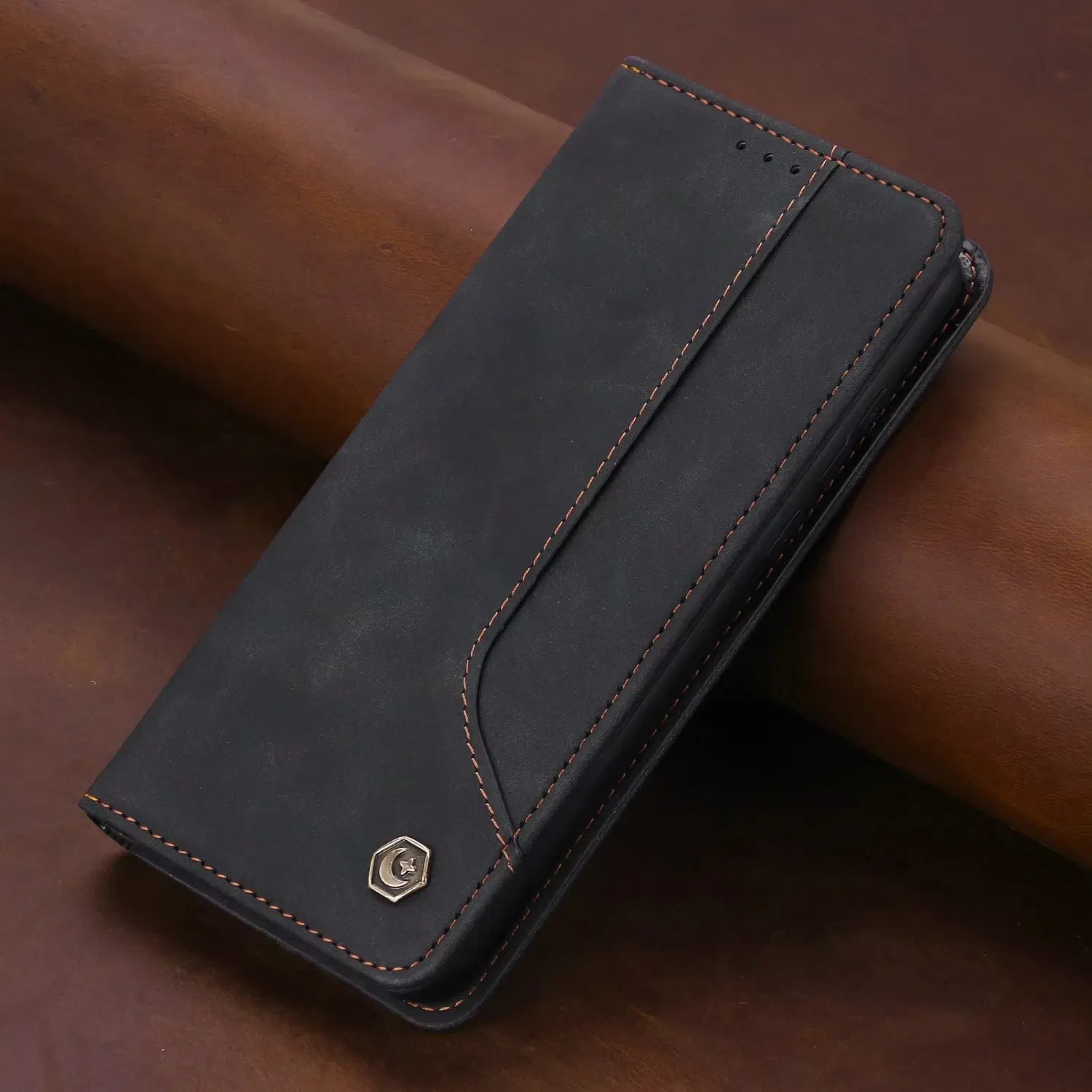 Color: black, Material: PP - Flip Leather Case For Xiaomi Mi 13 12T 11T 10T 11 12 Lite Pro 5G Poco F5 X5 Pro M6 M5S M4 F4 F3 X3 X4 GT Magnet Wallet Cover