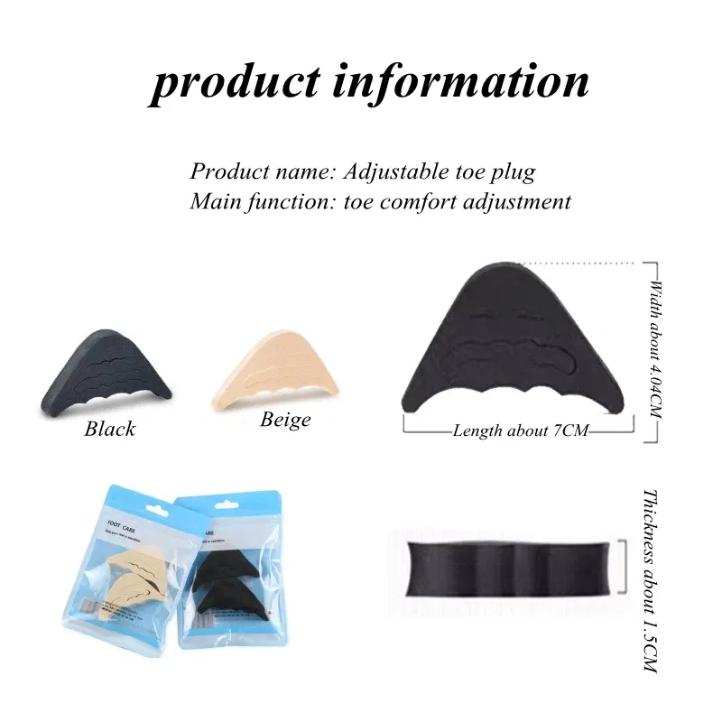 Color: GRAY, Ships From: ITALY - High Heel Toe Plug Insert Shoe Big Shoes Toe Front Filler Cushion Pain Relief Protector Foot Care insert Women Shoes Accessories