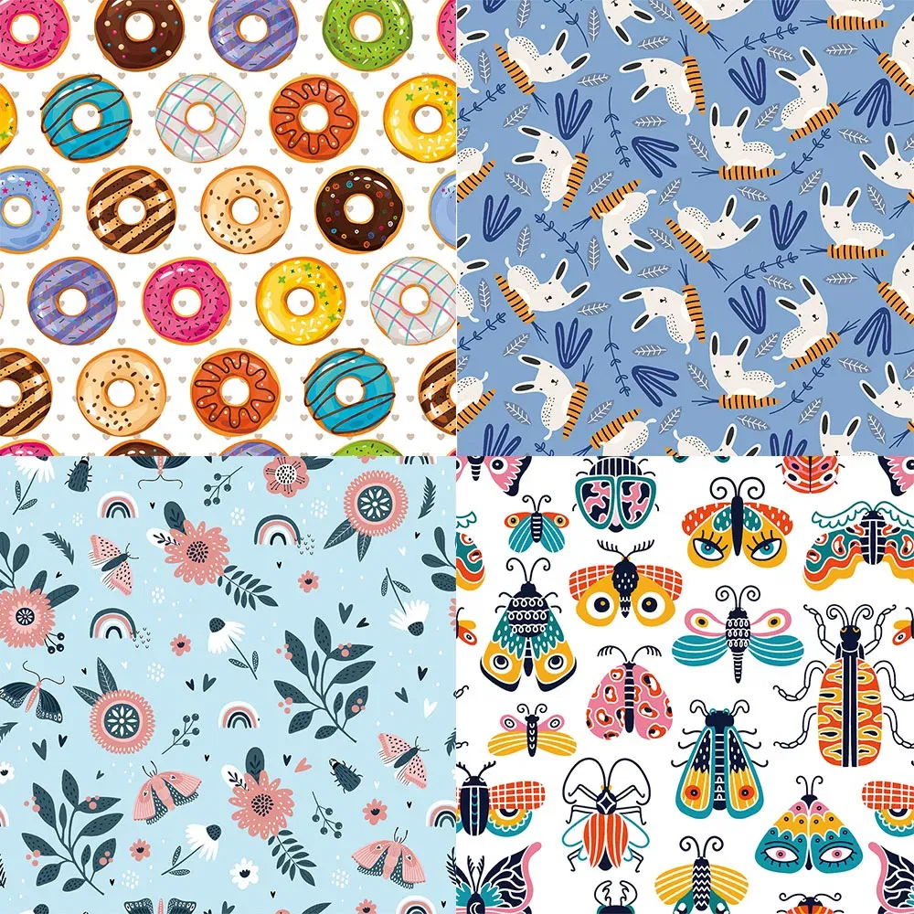 Color: SKY BLUE - 1Mx1.5M Pul Fabric Waterproof Washable TPU Handmade Polyester Fabric By The Meter Fashion DIY Cloth Diaper Material for Kids