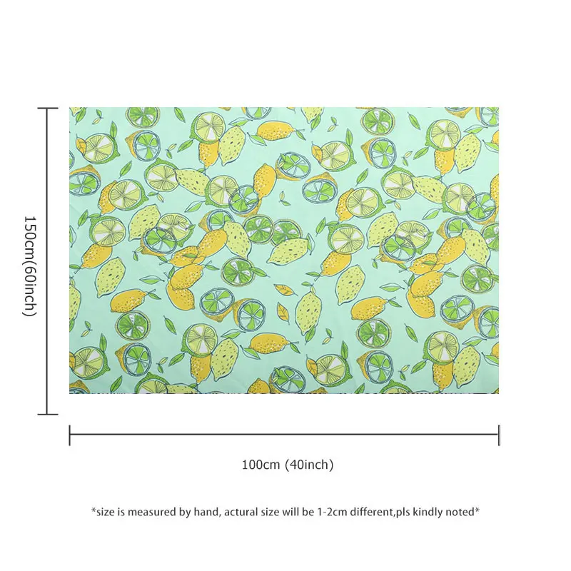 Color: SKY BLUE - 1Mx1.5M Pul Fabric Waterproof Washable TPU Handmade Polyester Fabric By The Meter Fashion DIY Cloth Diaper Material for Kids